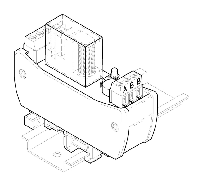 relé cívka 24V~, 1 kanál 1P, 250V~ / 5A, typ RF1-24-31