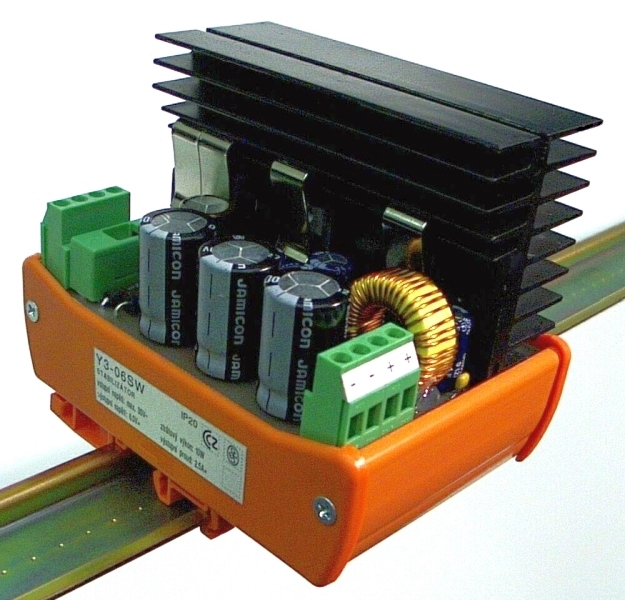 usměrňovač a stabilizátor 13.8V / 4A, typ Y4-14SW